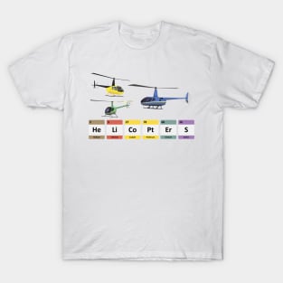 Civil Light Helicopters Chemistry T-Shirt
